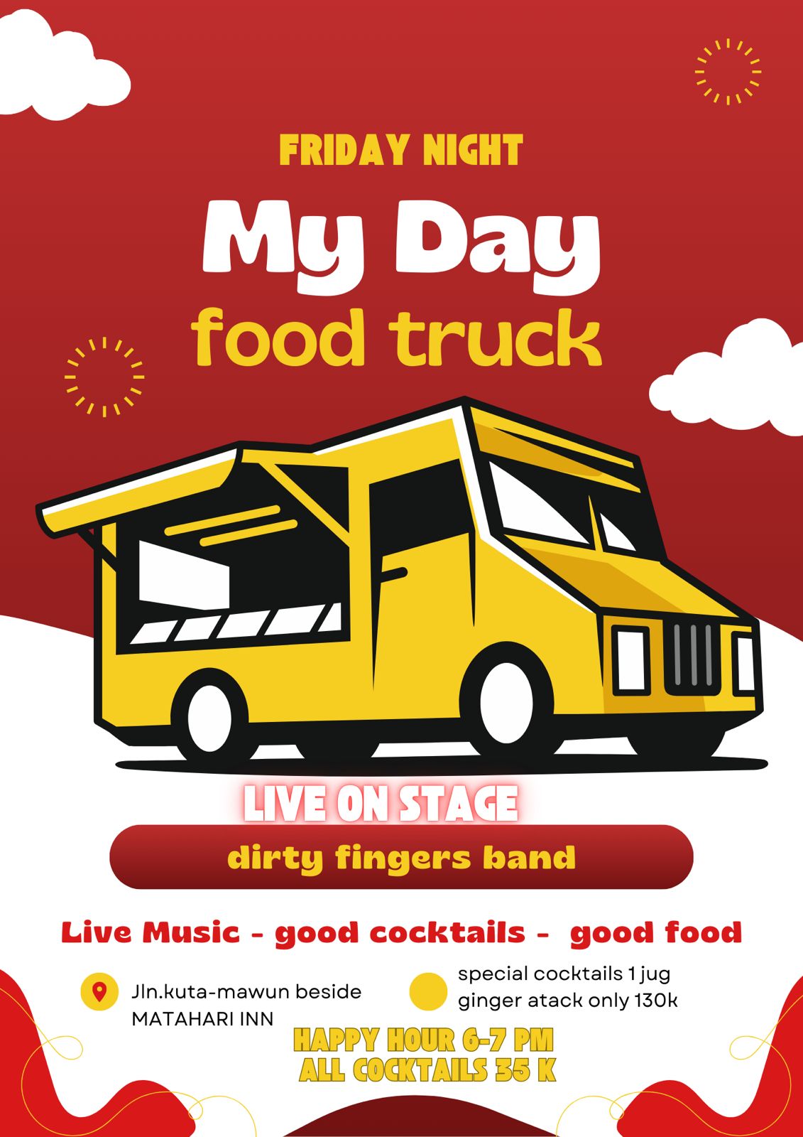 The Dirty Fingers Weekend Performance