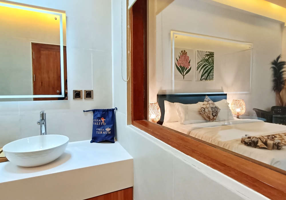 Interior view of deluxe