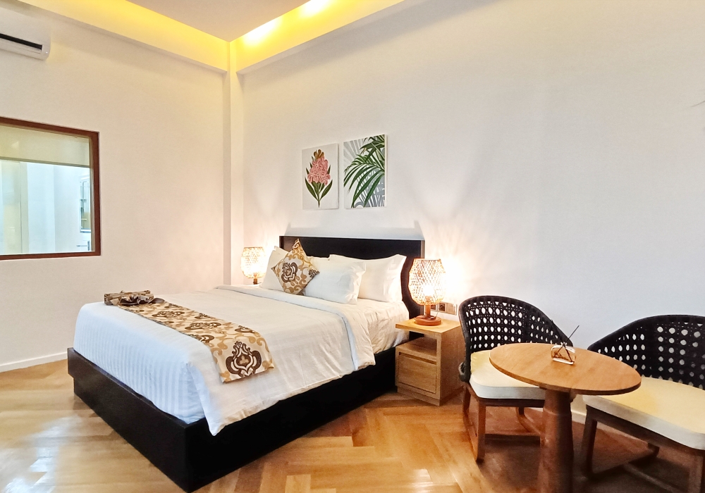 Interior view of deluxe